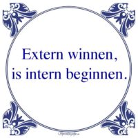 Algemeen-Extern winnen