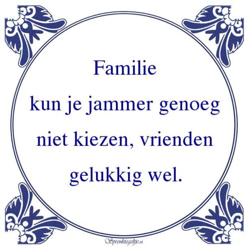 Algemeen-Familiekun je jammer genoegniet kiezen