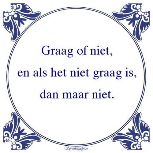 Algemeen-Graag of niet