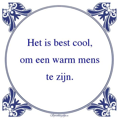 Algemeen-Het is best cool