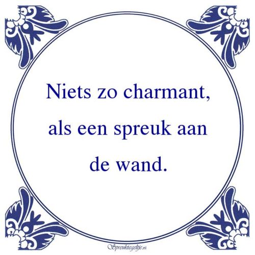 Algemeen-Niets zo charmant