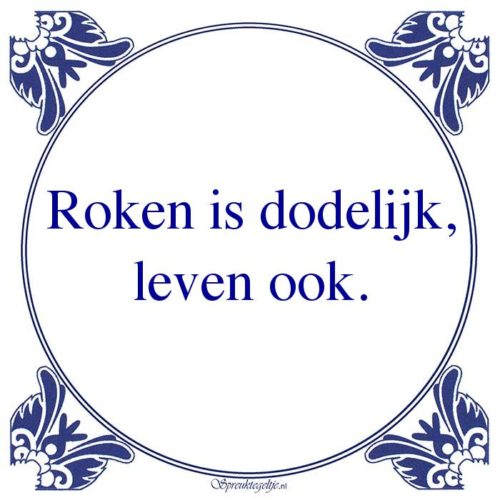 Algemeen-Roken is dodelijk