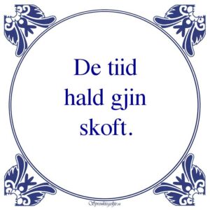 De tiid hald gjin skoft.
